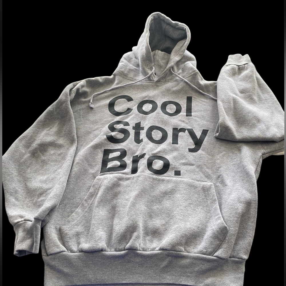 Gray hoodie